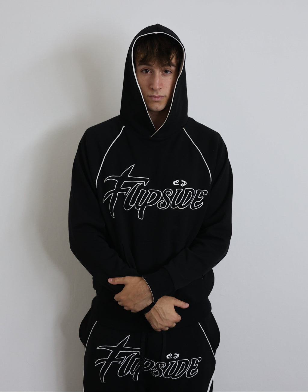 REVERSIBLE BLACK & WHITE TRACKSUIT